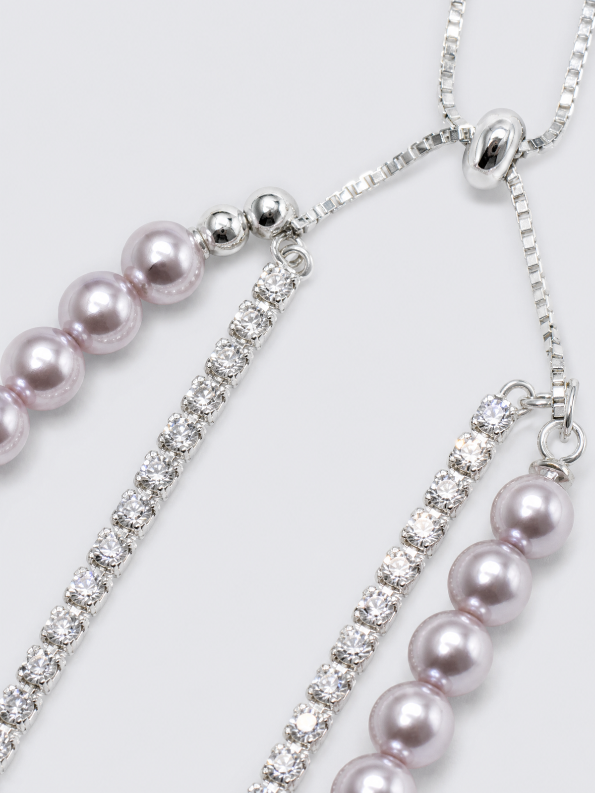 Luna Pearl Double-Strand Bracelet