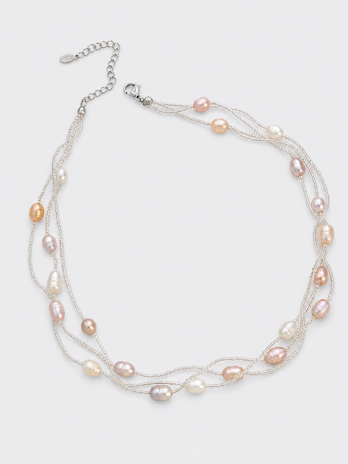 Pearl Tides Multicolor Baroque Pearl Layered Necklace