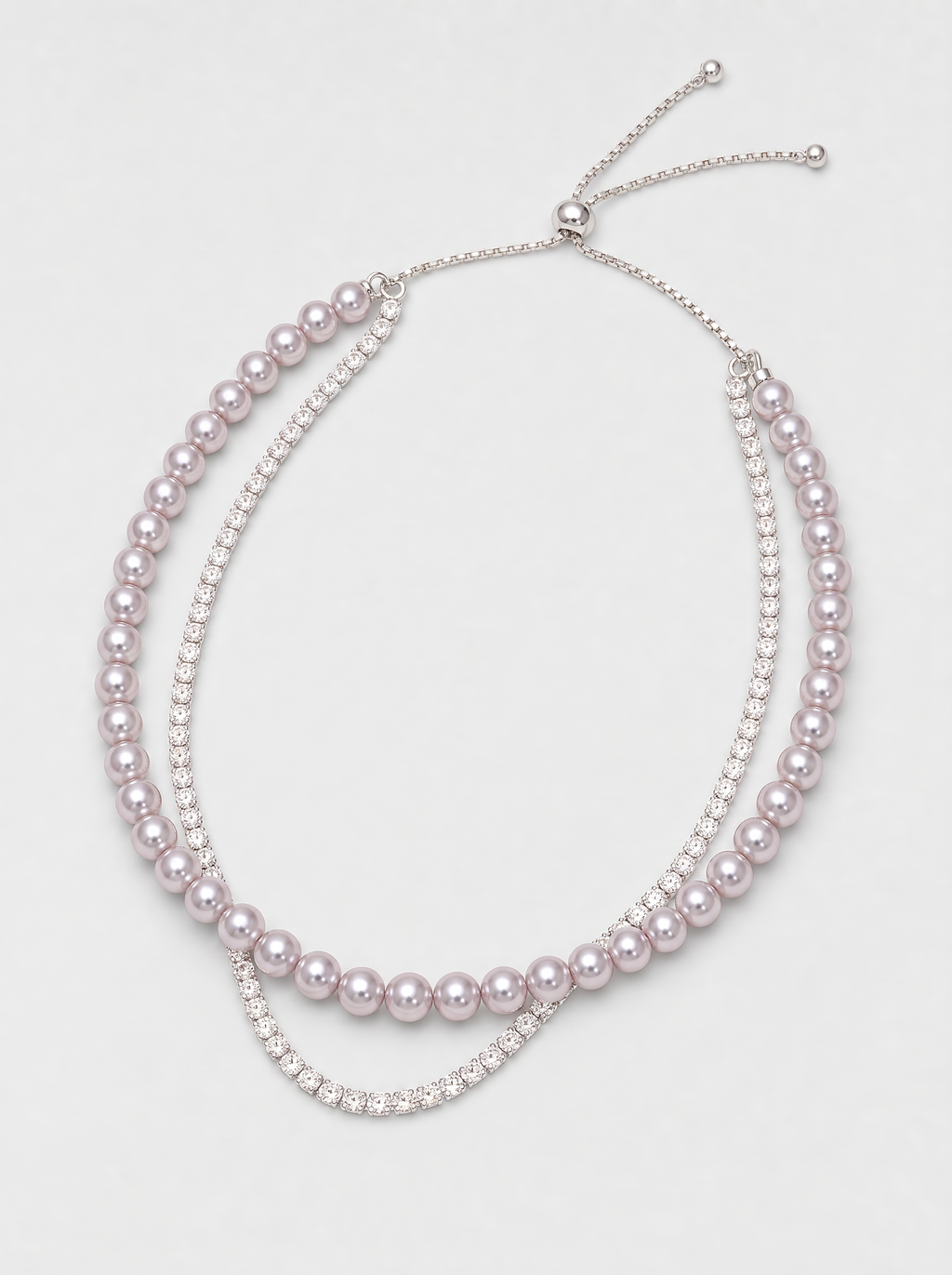 Luna Pearl Double-Strand Bracelet